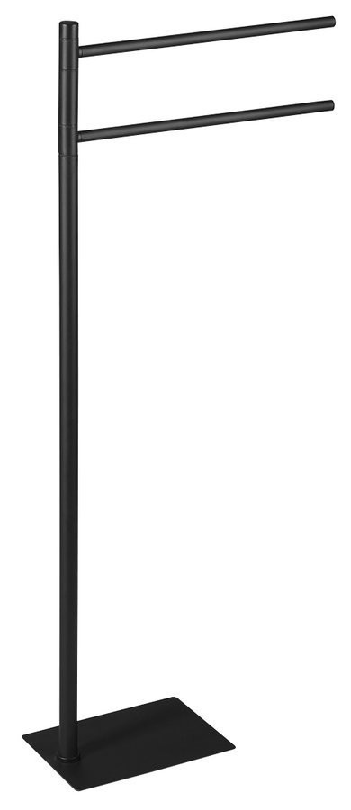 Gedy TRILLY stojan na ručníky, hranatý, černá mat TR3114