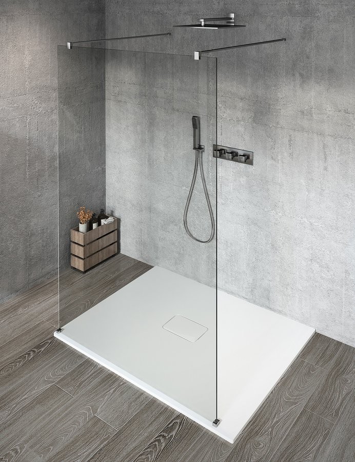 GELCO VARIO CHROME jednodílná sprchová zástěna do prostoru, čiré sklo, 900  GX1290GX2210