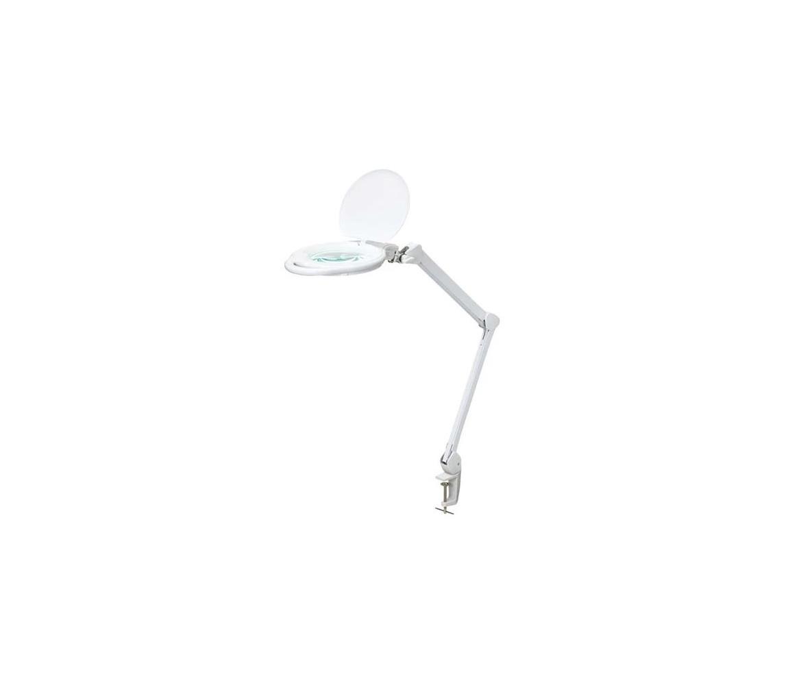 Geti LED Stmívatelná stolní lampa s lupou LED/10W/230V bílá 06650811