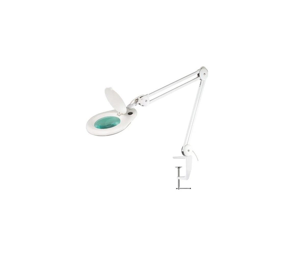 Geti LED Stolní lampa s lupou LED/9W/230V bílá 06650782