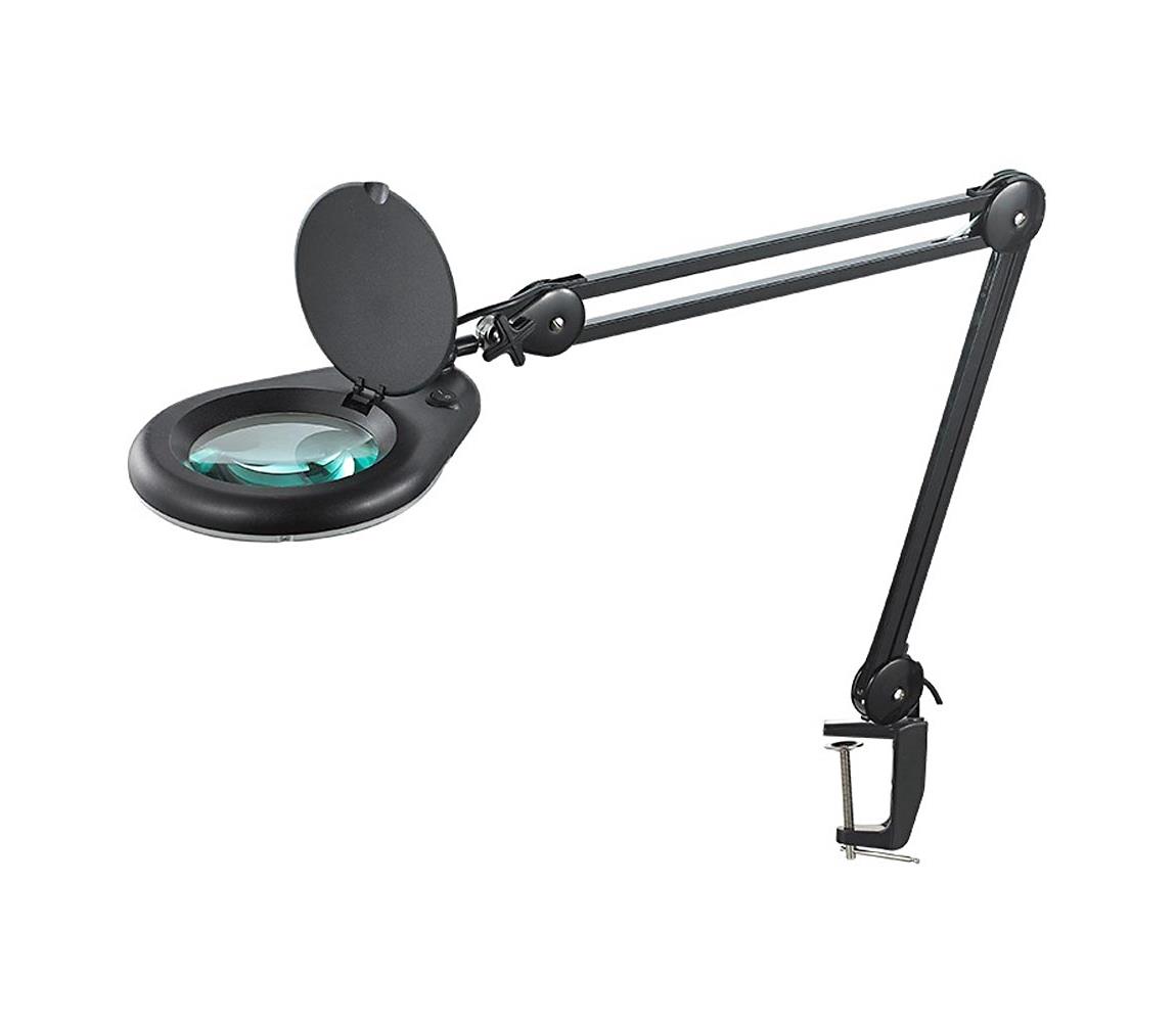 Geti LED Stolní lampa s lupou LED/9W/230V černá 06650814