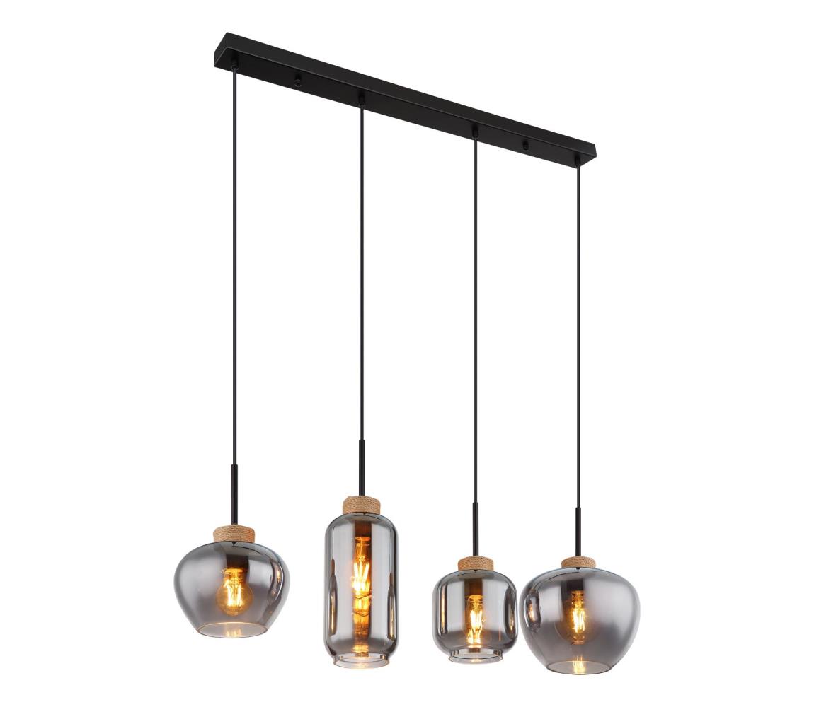 Globo 15549-4H - Lustr na lanku MATT 4xE27/40W/230V 15549-4H