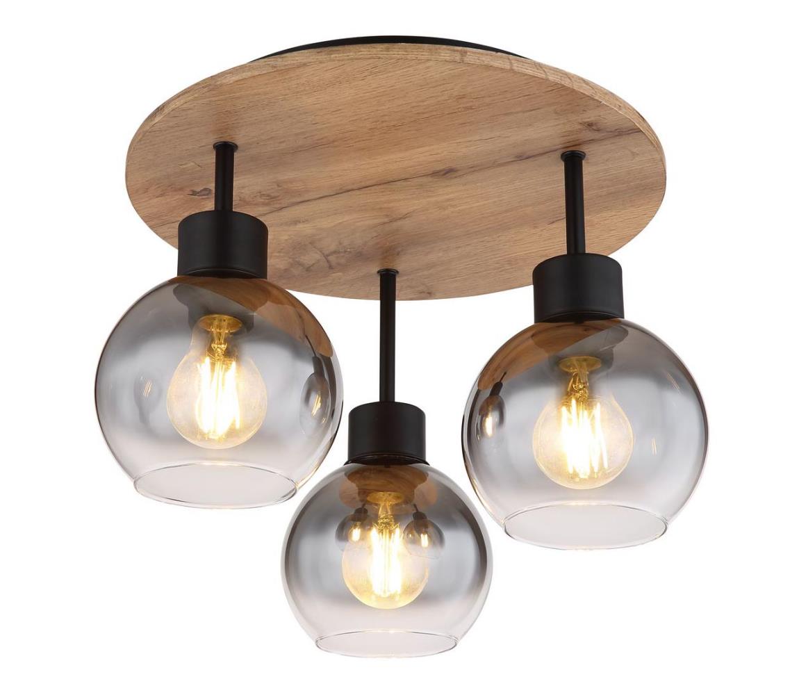 Globo 15656-3DR - Přisazený lustr MOITAS 3xE27/40W/230V 15656-3DR