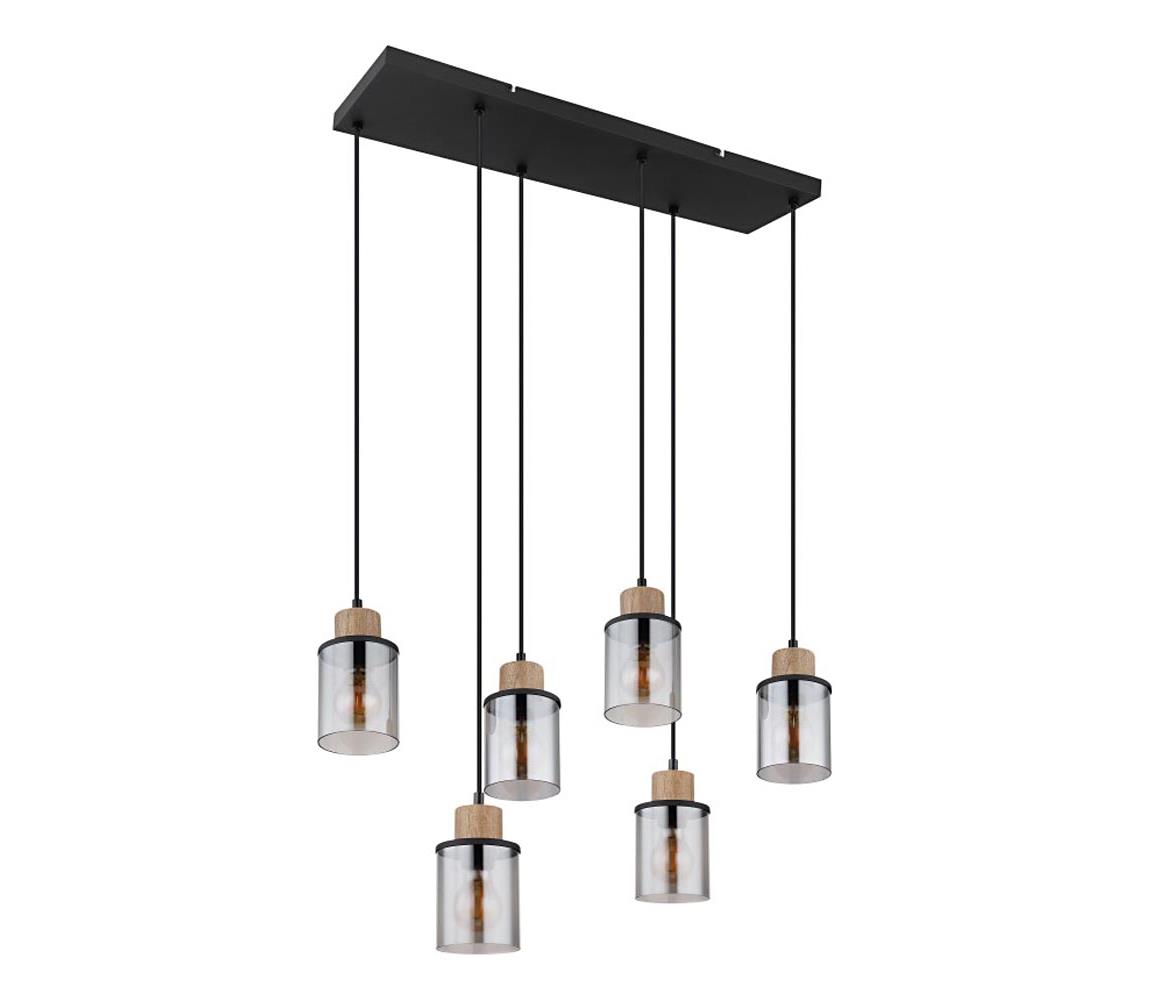 Globo 15707-6H - Lustr na lanku REID 6xE27/15W/230V 15707-6H