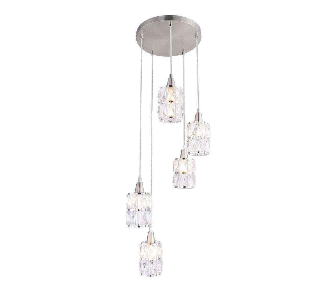 Globo 15760-5 - Lustr na lanku WOLLI 5xE14/40W/230V 15760-5