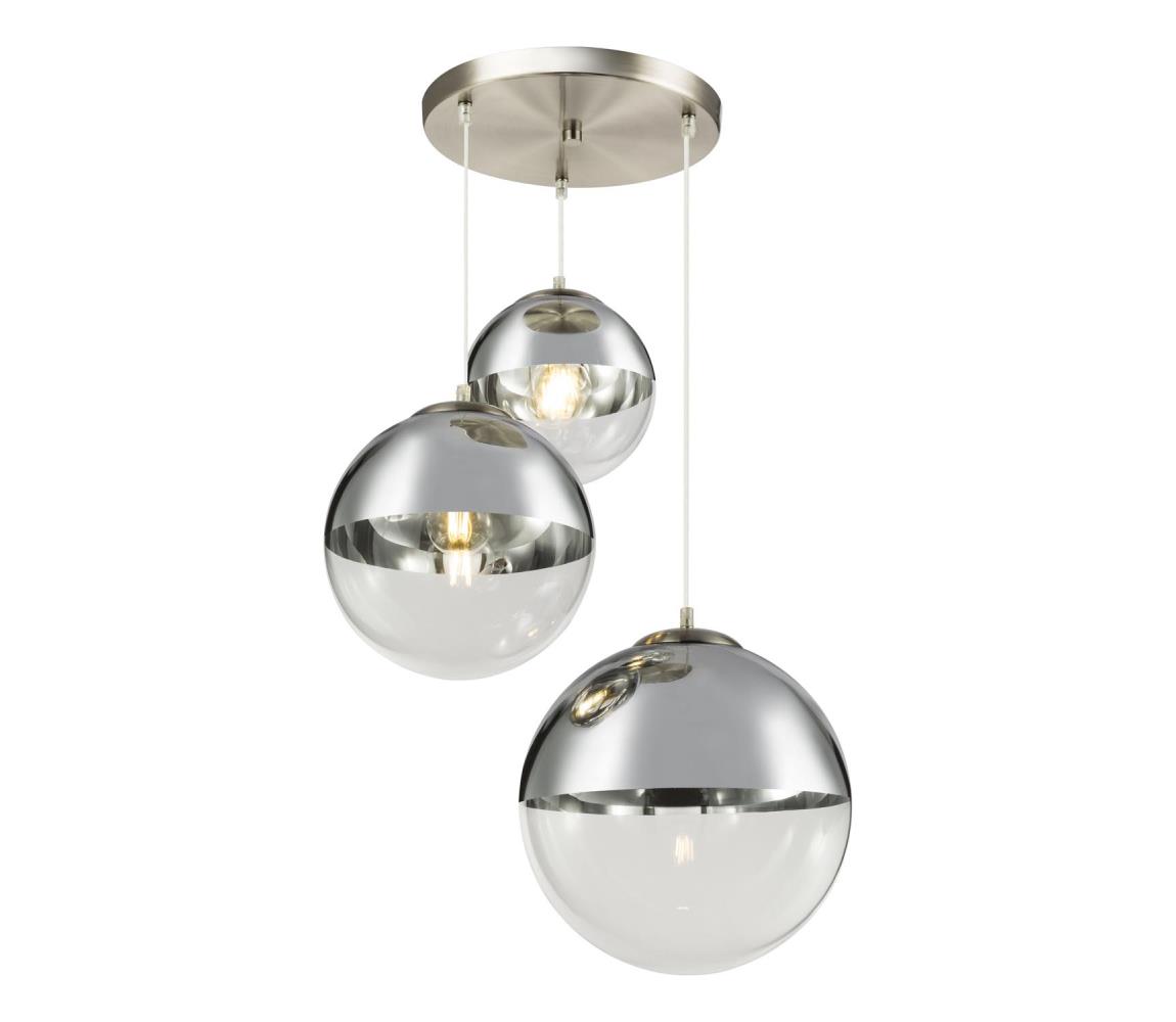 GLOBO 15851-3 - Lustr na lanku VARUS 3xE27/40W/230V 15851-3