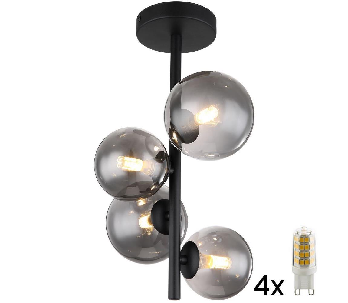 Globo 56133-4D - LED Lustr na tyči RIHA 4xG9/3W/230V 56133-4D