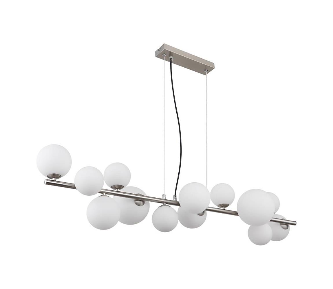 Globo 56140-13H - LED Lustr na lanku RIHA 13xG9/3,5W/230V bílá 56140-13H