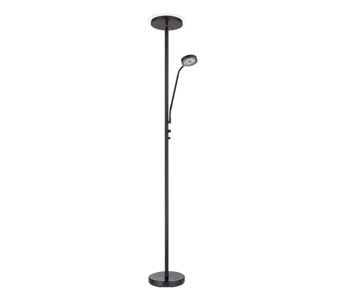 Globo 59092 - LED St stojací lampa ERNST LED/18,5W/230V + LED/4,5W 59092