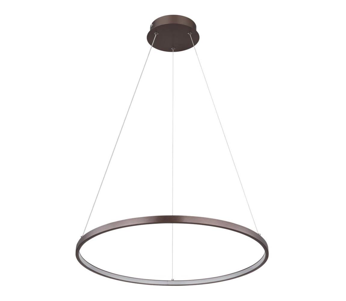 Globo 67192-29BR - LED Lustr na lanku RALPH LED/29W/230V hnědá 67192-29BR