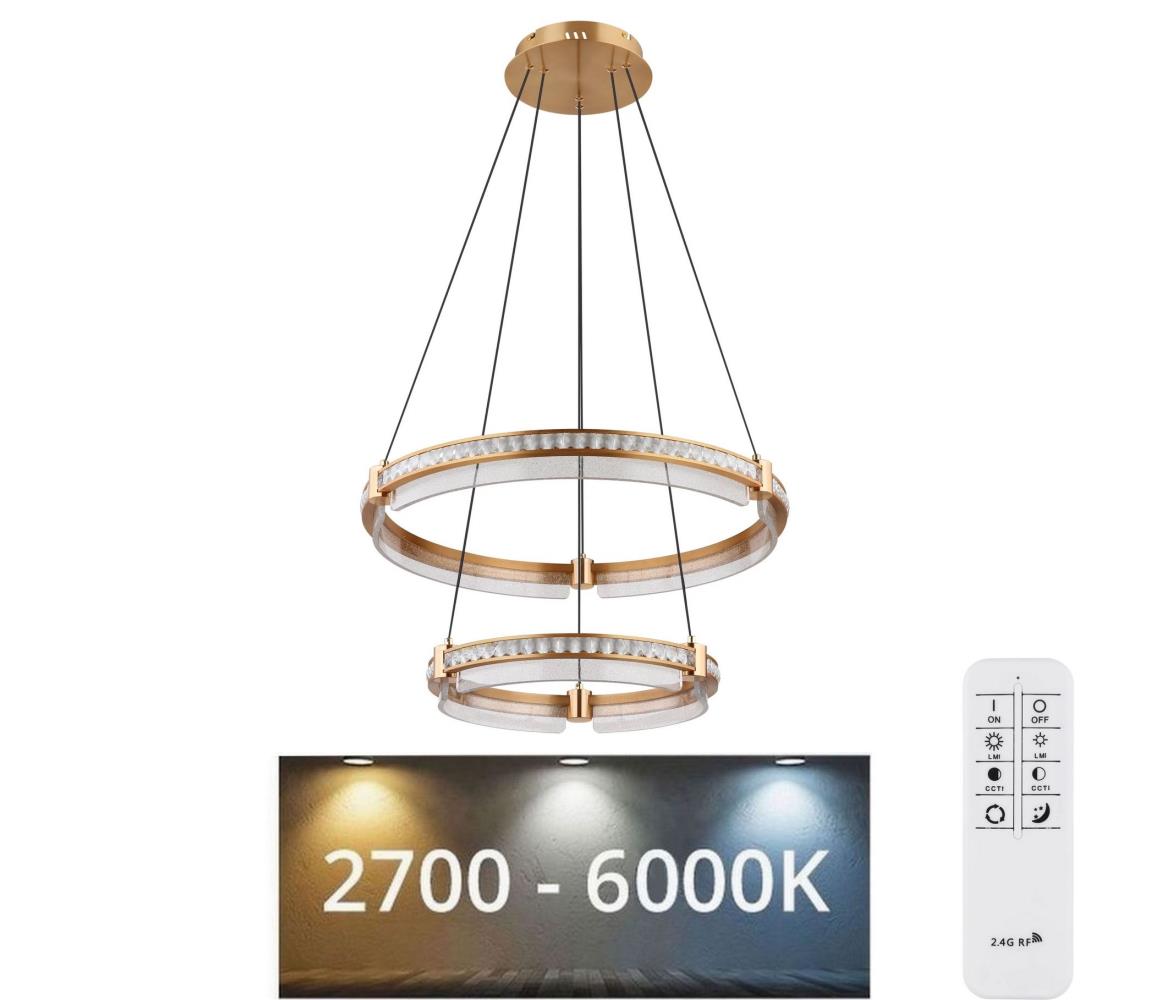 Globo 67196-78H - LED Stmívatelný lustr na lanku BLONDIE LED/78W/230V + DO 67196-78H