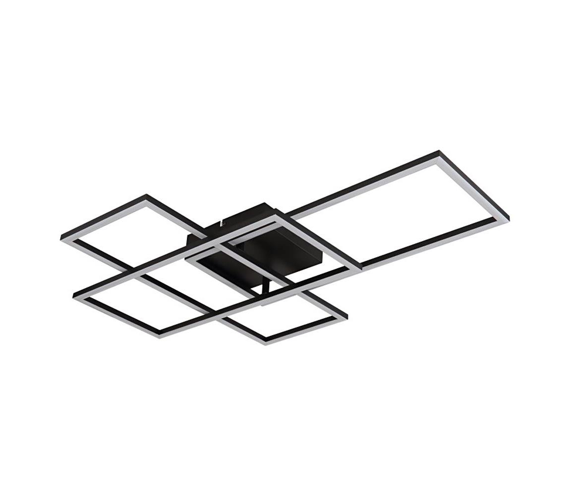 Globo 67227-40NBSH -LED Stm. stropní svítidlo GABRIEL 40W/230V pr. 51x74 cm + DO 67227-40NBSH