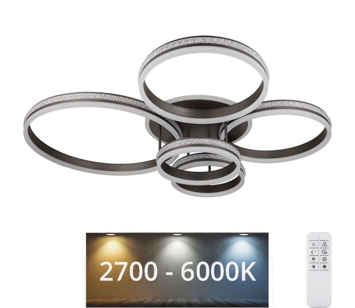 Globo 67314-120 - LED Stmívatelné stropní svítidlo GROUNI LED/120W/230V + DO 67314-120