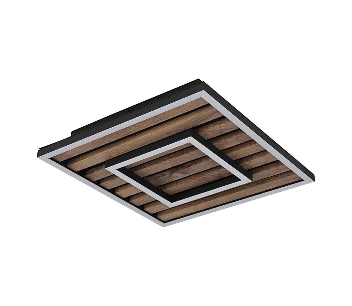 Globo 67345D - LED Stropní svítidlo WOODY LED/18W/230V 3000K 30x30 cm 67345D