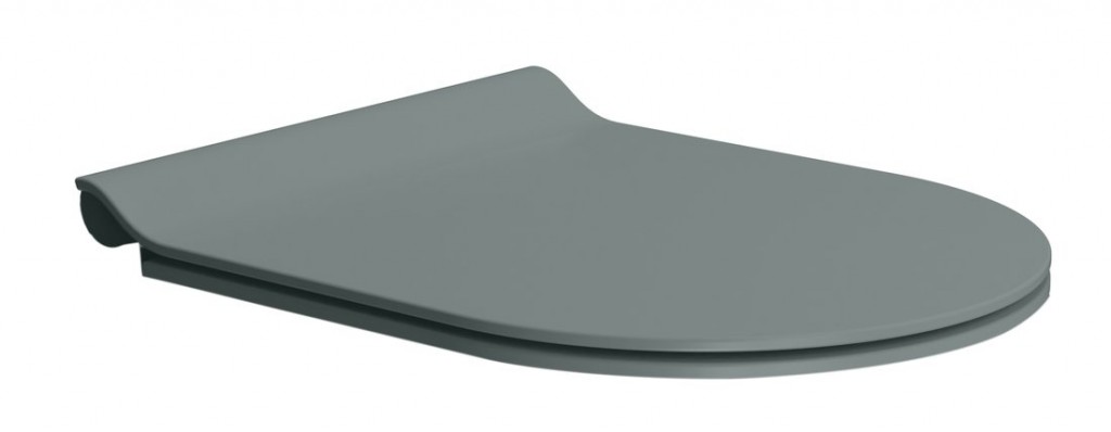 GSI WC sedátko, SLIM, Soft Close, Quick Release, agave mat/chrom MS86CSN04