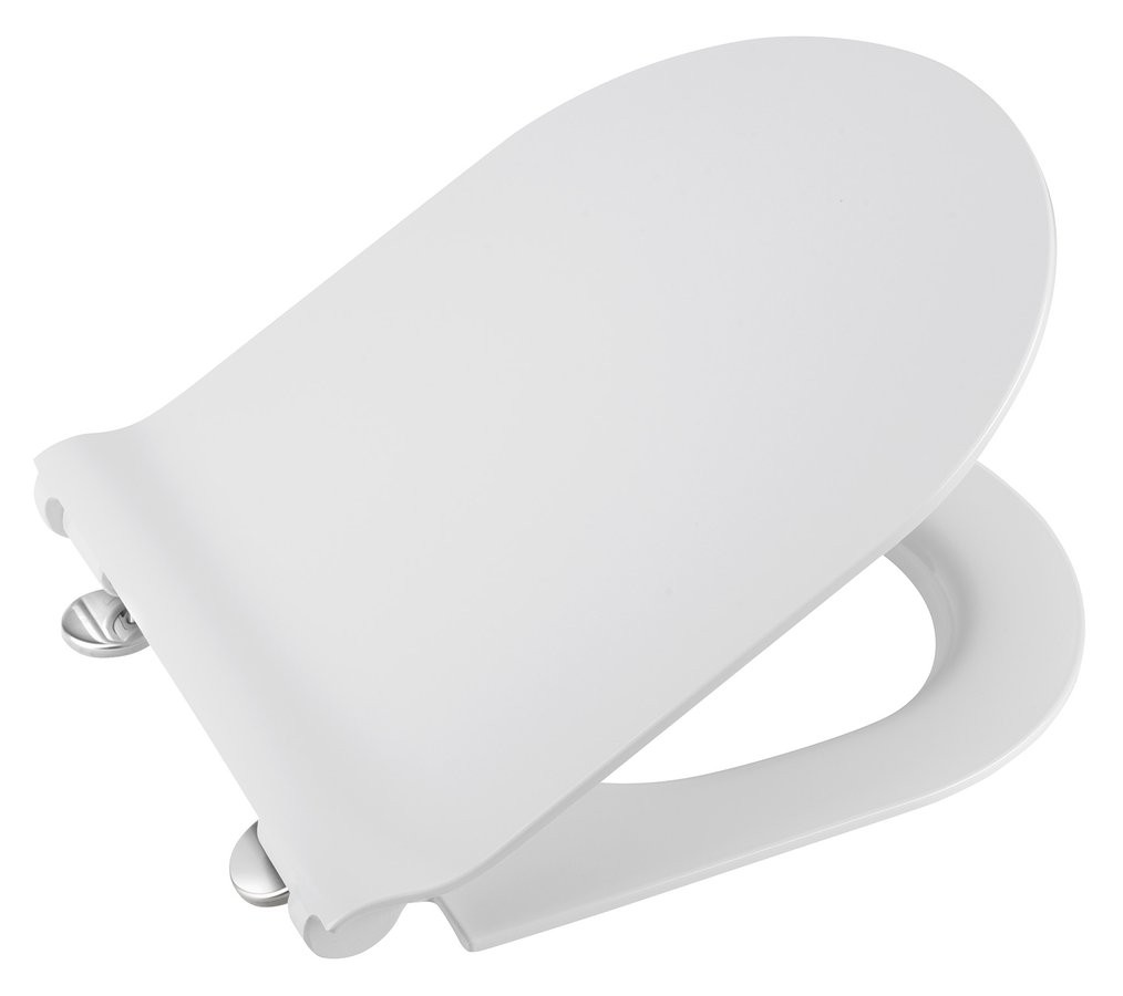 GSI WC sedátko, SLIM, Soft Close, Quick Release, bílá/chrom MS86CSN11
