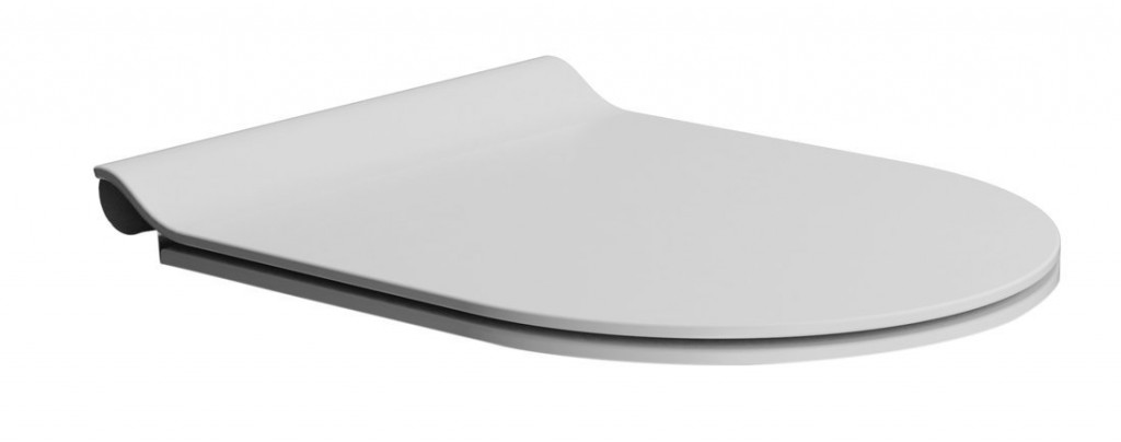 GSI WC sedátko, SLIM, Soft Close, Quick Release, bílá mat/chrom MS86CSN09