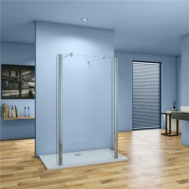 H K LUSTY F3 70 Sprchová zástěna WALK IN 70x 200 + 2x otočný díl 30 8 mm sklo SE-LUSTYF370SET