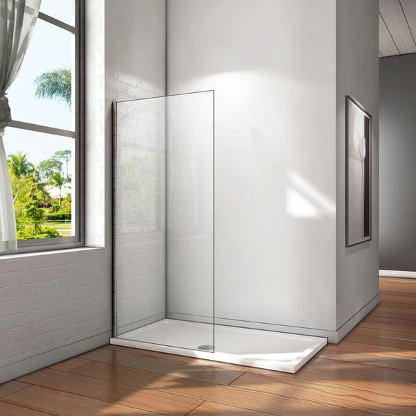 H K Sprchová zástěna walk-in Melody W1 90x195, čiré sklo MELODYW190
