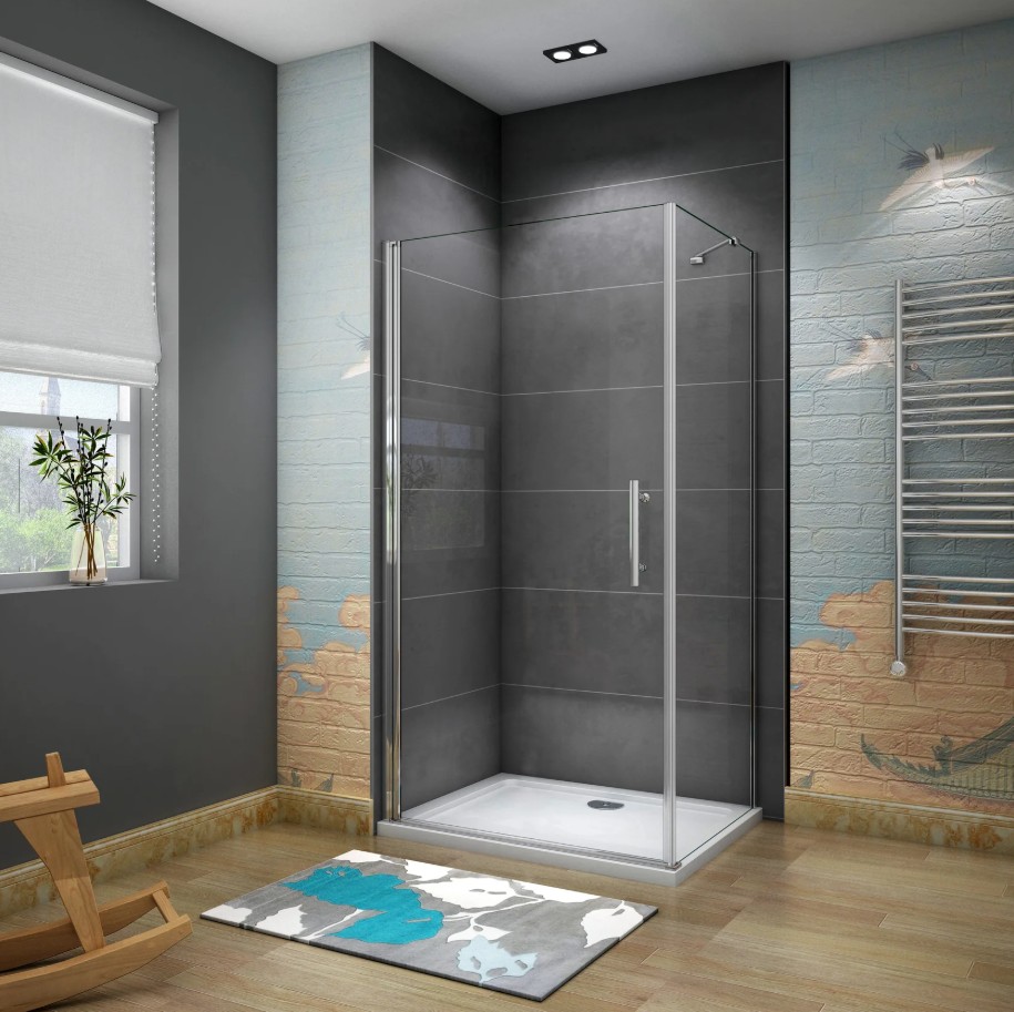 H K Sprchový kout SOLO D1 100x80x185 s jednokřídlými dveřmi SE-SOLOD1108