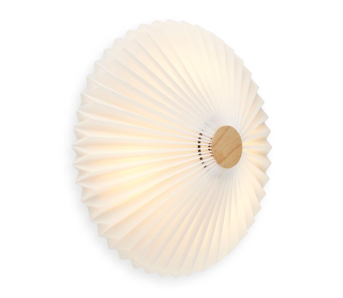 Halo Design 745098-Nástěnné svítidlo PARIS 4xG9/28W/230V pr. 50cm bílá/mosaz/dub 745098