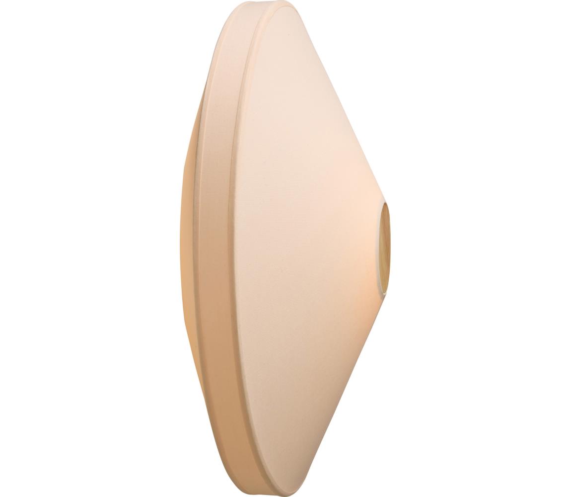 Halo Design 745111- Nástěnné svítidlo PARIS 1xE27/40W/230V pr. 56 cm krémová/dub 745111