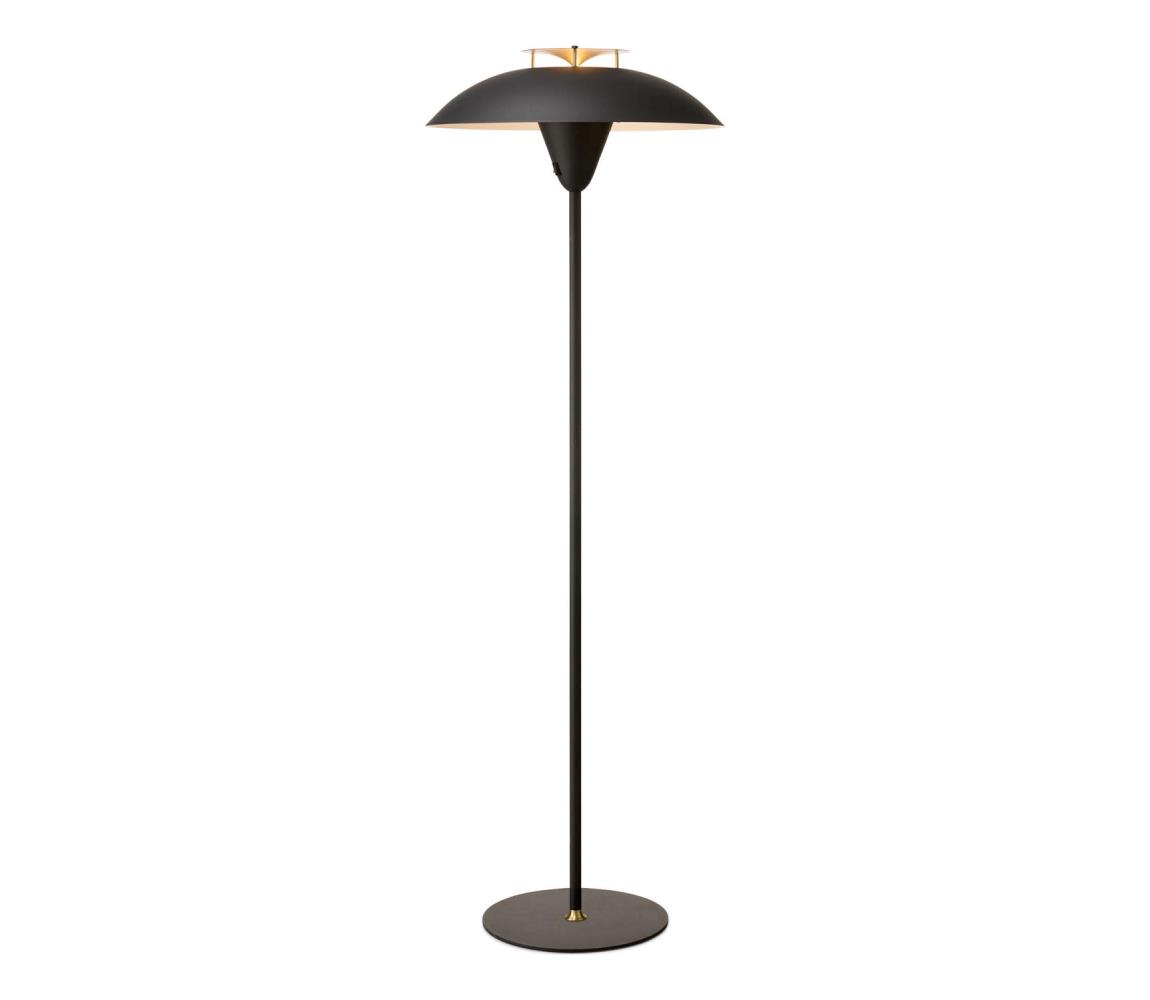 Halo Design 748976 - Stojací lampa STEPP 1xE27/28W/230V černá/mosaz 748976
