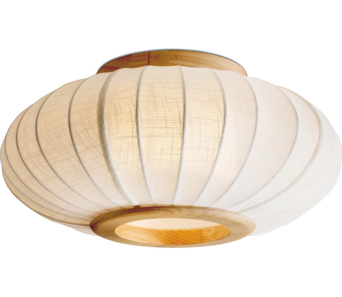 Halo Design 749362 - Stropní svítidlo BALLOON 1xE27/40W/230V pr. 40 cm dub/bílá 749362