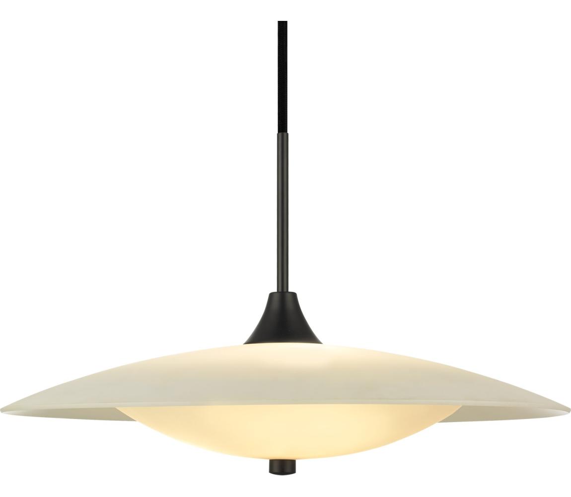 Halo Design 991317 - Lustr na lanku BARONI 3xG9/18W/230V pr. 46 cm bílá/černá 991317