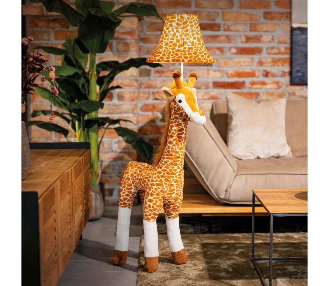 Happy Lamps - LED Dětská stojací lampa RAFFI LED/5,4W/230V žirafa HL10021