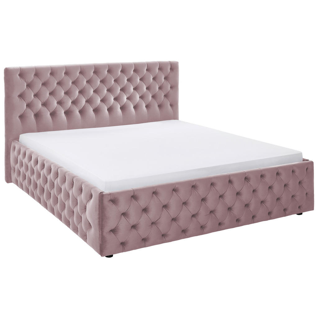 home24 ČALOUNĚNÁ POSTEL, 140/200 cm, šeříková