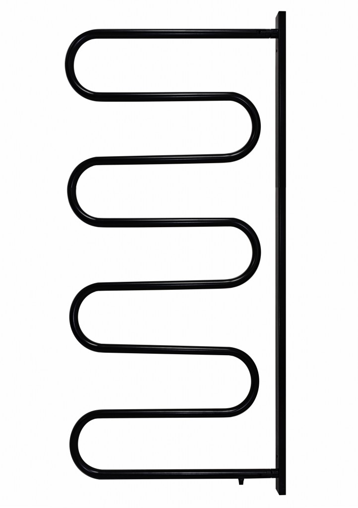 HOPA Elektrický sušák otočný Barva Černá , Materiál Komaxit, Rozměr radiátoru ES 3/V 35 x 1165 x 435 mm, Výkon 83 W OLBES3VOCER