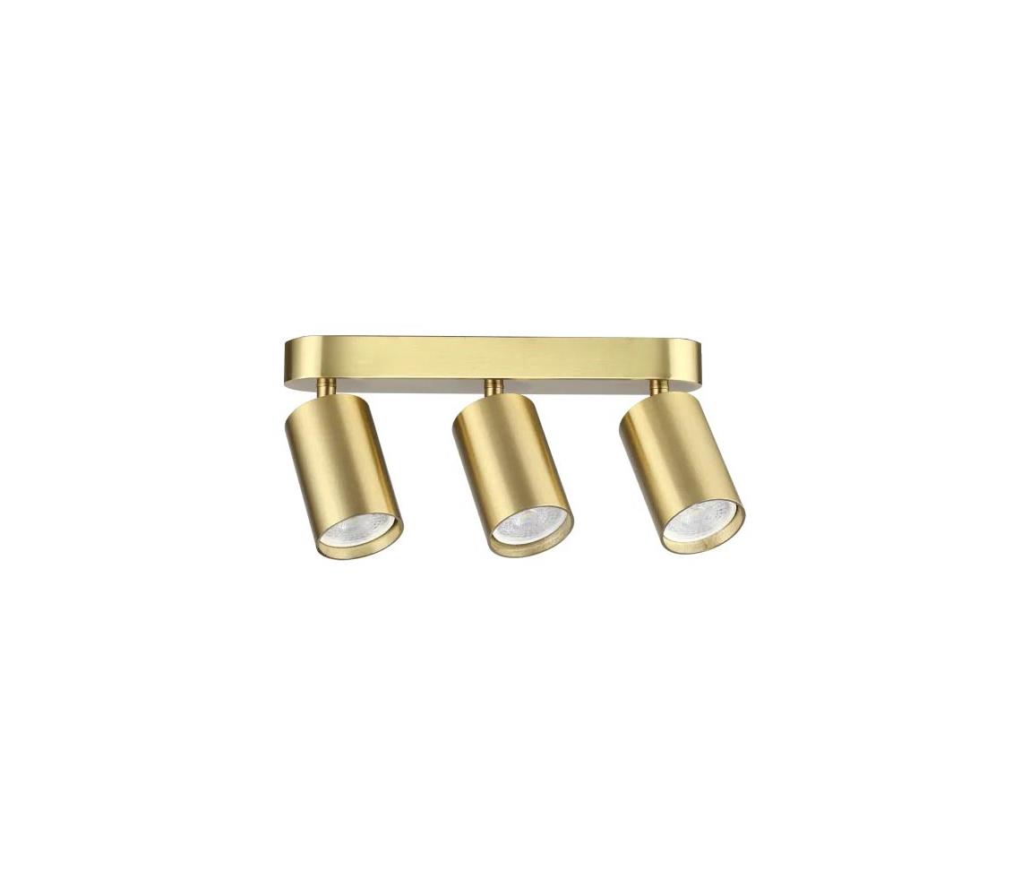 Ideal Lux - LED Bodové svítidlo DYNAMITE 3xGU10/7W/230V CRI 90 mosaz 371269