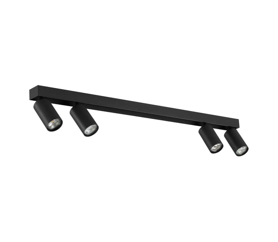 Ideal Lux - LED Bodové svítidlo PROFILO 4xGU10/7W/230V černá 328195