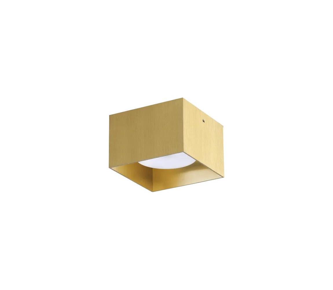 Ideal Lux - LED Bodové svítidlo SPIKE 1xGX53/9W/230V 10x10 cm zlatá 317502