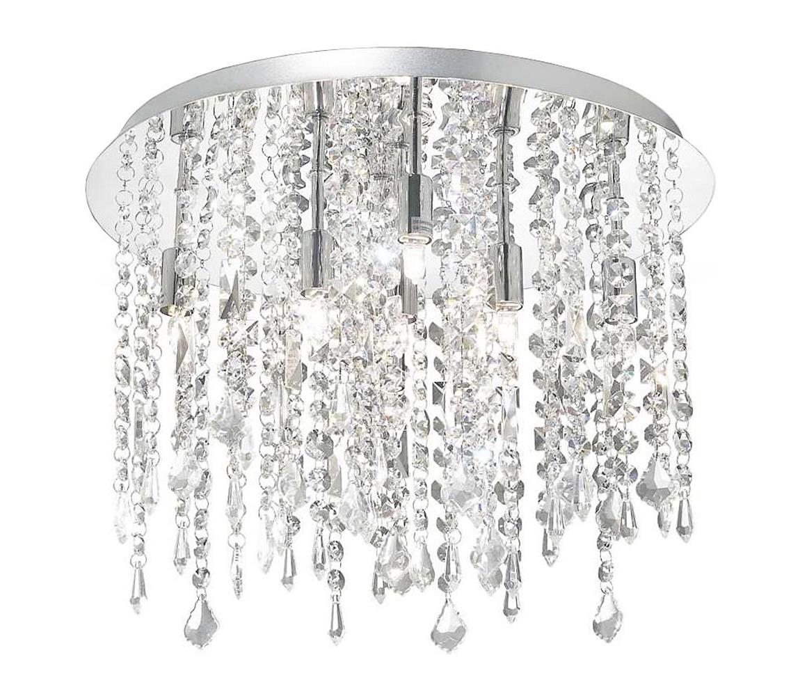 Ideal Lux - LED Křišťálové stropní svítidlo ROYAL 8xG9/3W/230V pr. 40 cm 052991