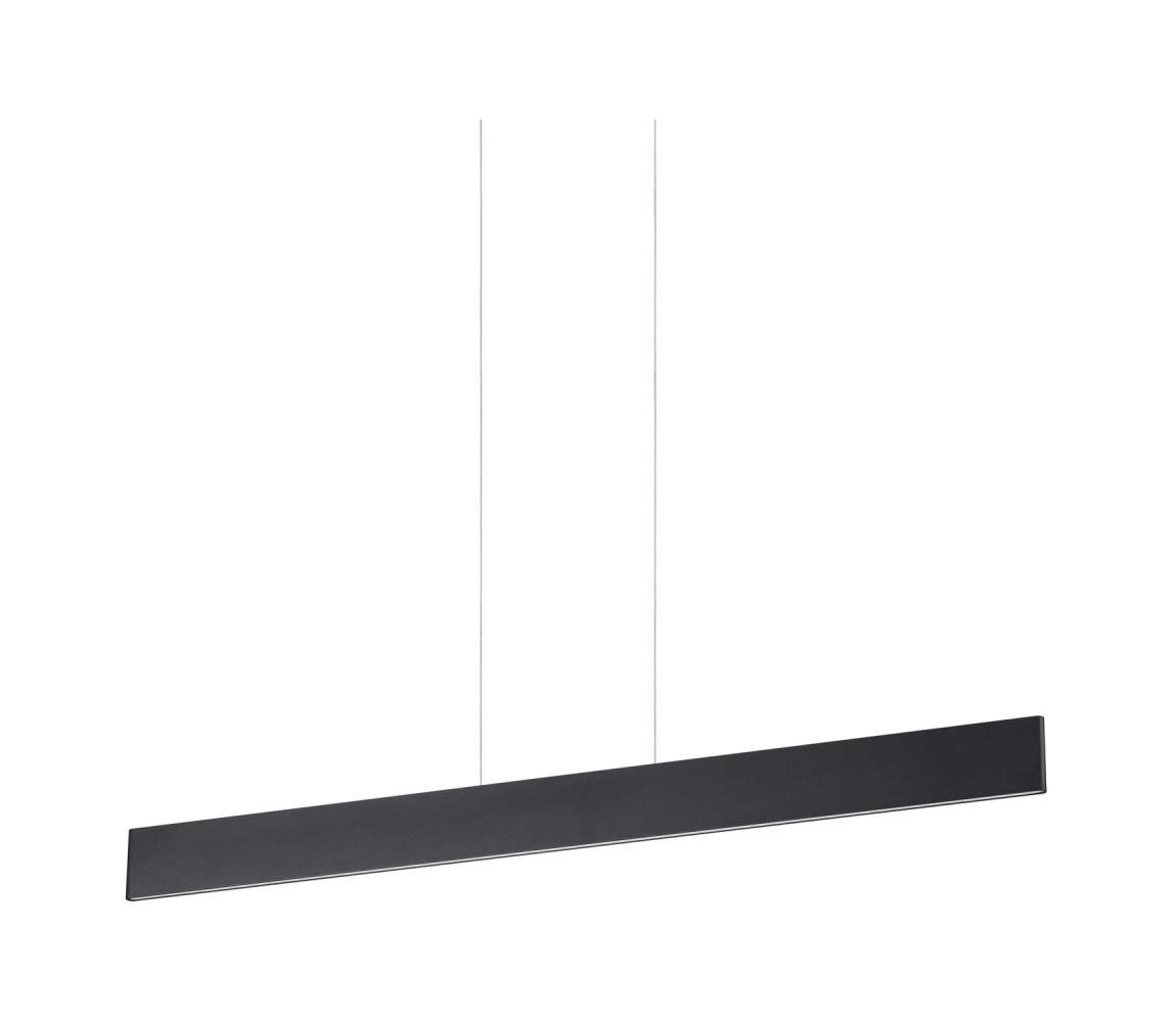 Ideal Lux - LED Lustr na lanku DESK LED/32W/230V 102,5 cm CRI 90 černá 173245