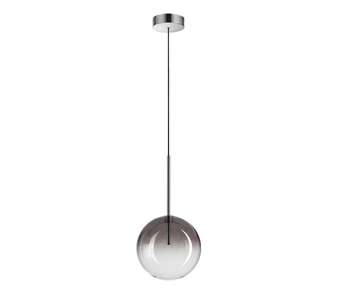 Ideal Lux - LED Lustr na lanku EQUINOXE 1xG4/2W/230V pr. 20 cm chrom/kouřová 345369
