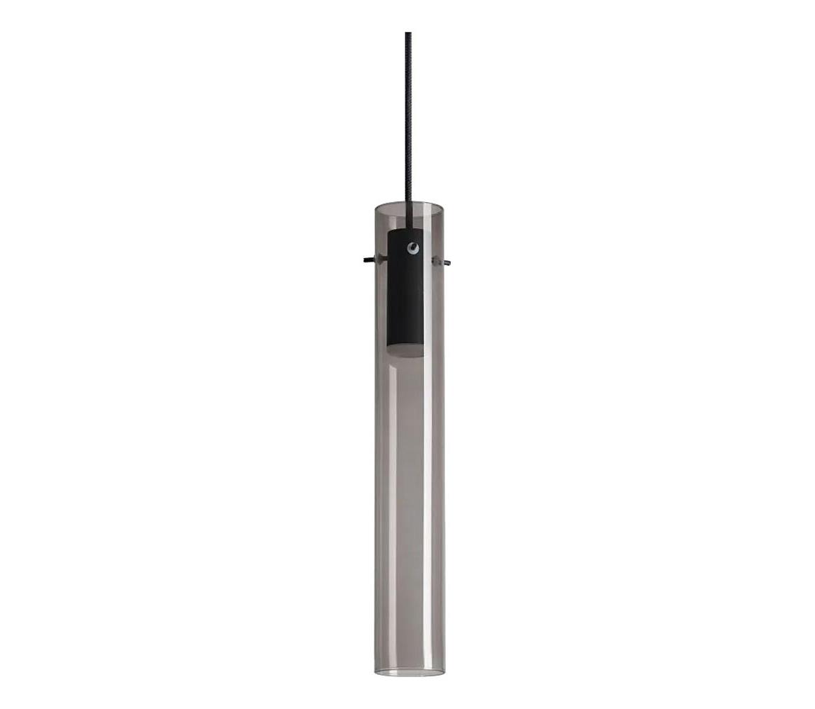 Ideal Lux - LED Lustr na lanku FLAM LED/10W/230V pr. 6 cm CRI 90 šedá 321042