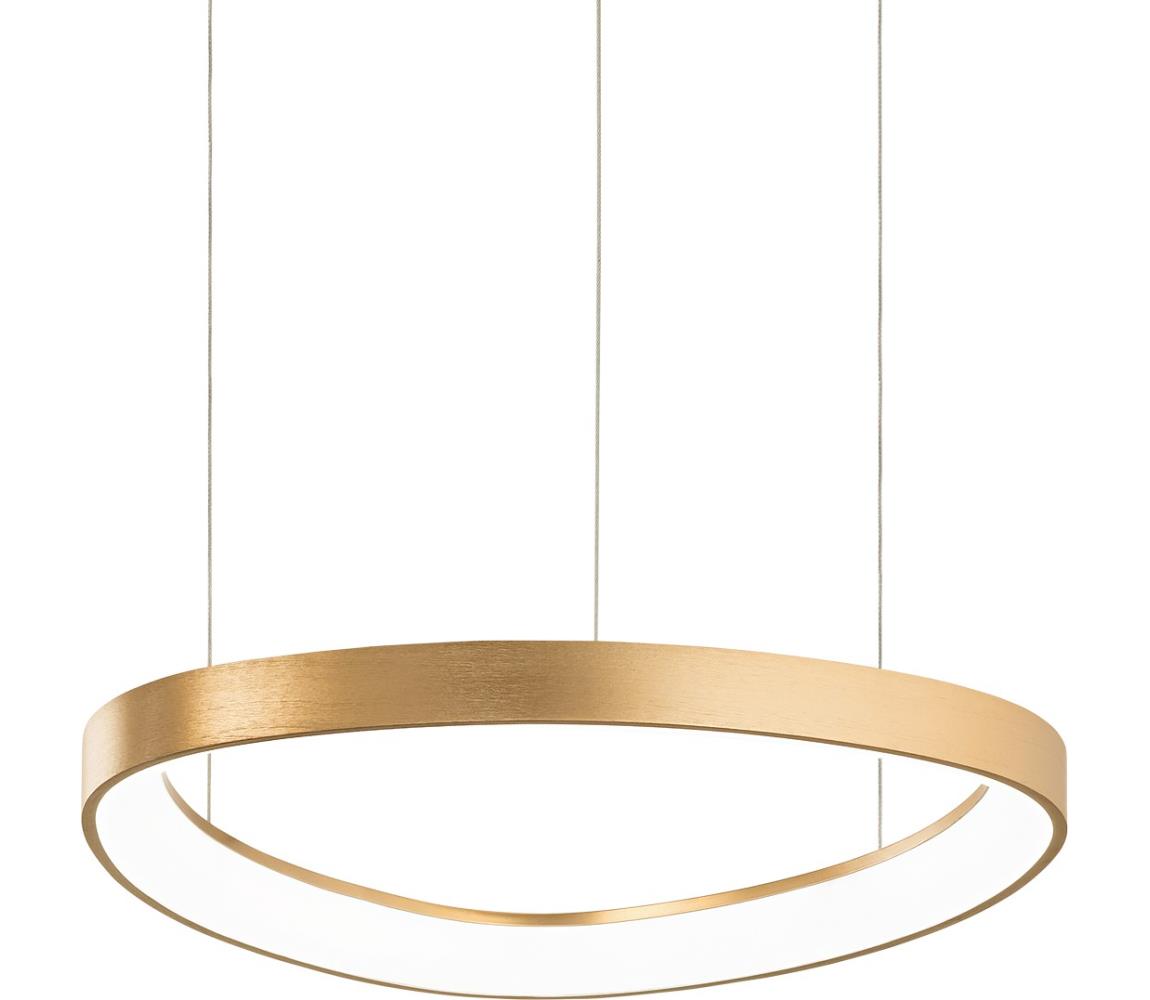 Ideal Lux - LED Lustr na lanku GEMINI LED/36W/230V 4000K pr. 42,5cm CRI 90 mosaz 372143