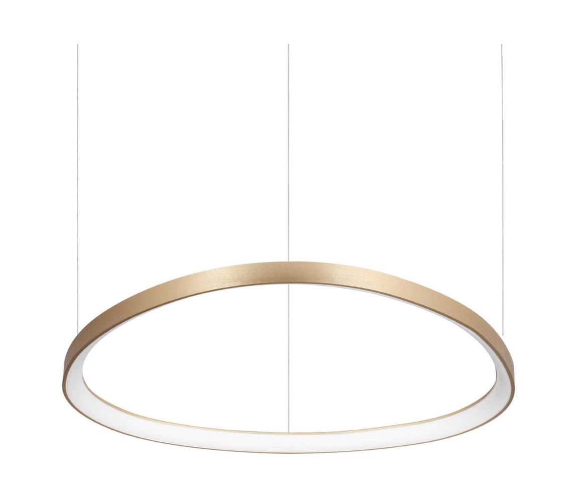 Ideal Lux - LED Lustr na lanku GEMINI LED/59W/230V pr. 81 cm CRI 90 zlatá 269849