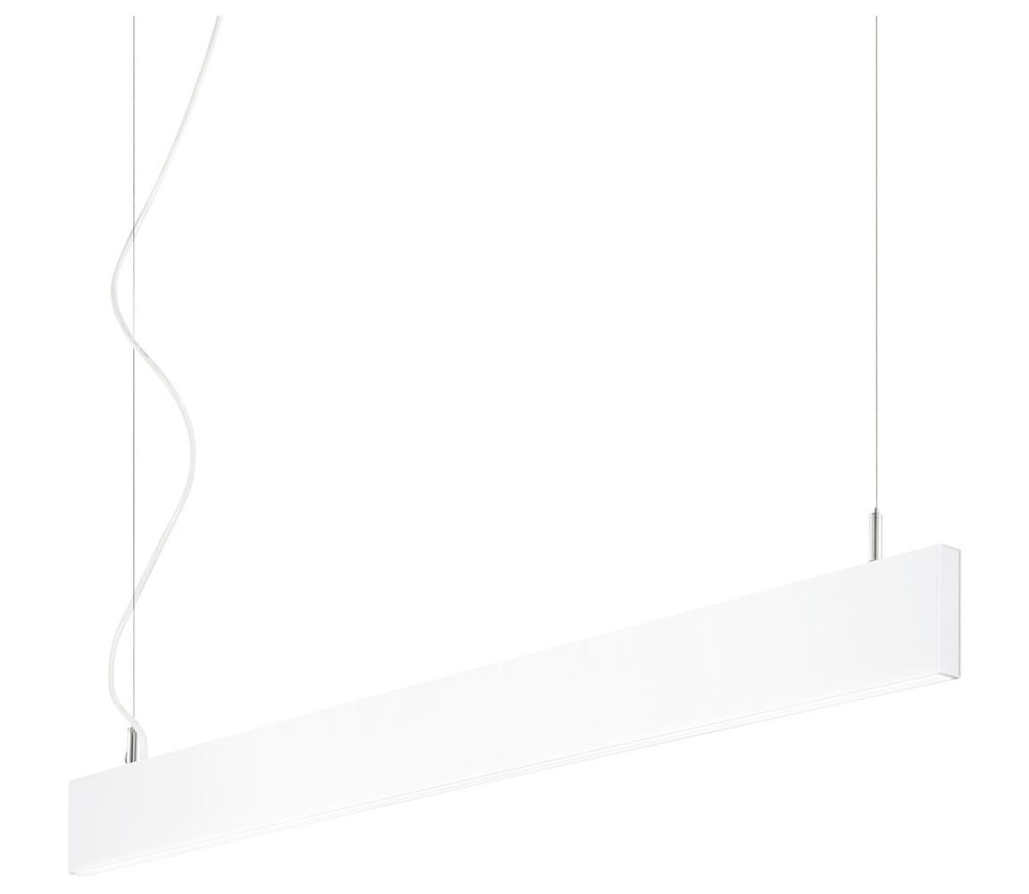Ideal Lux - LED Lustr na lanku LINUS LED/32W/230V 4000K CRI 90 120 cm bílá 268231