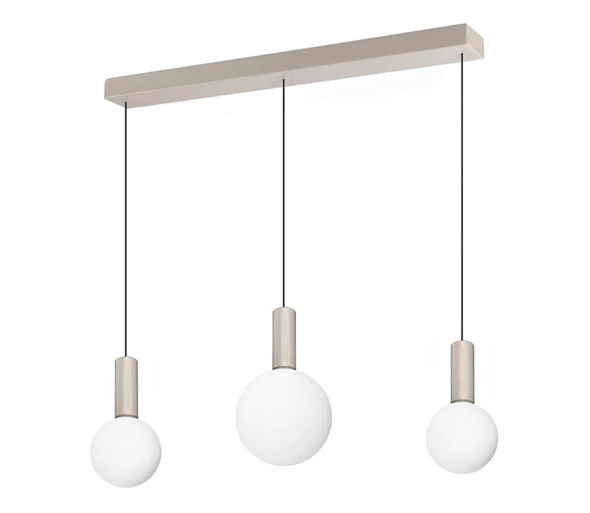 Ideal Lux - LED Lustr na lanku ODEON LED/20W/230V CRI 90 béžová/bílá 349213