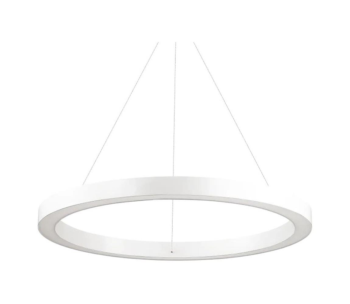 Ideal Lux - LED Lustr na lanku ORACLE LED/35W/230V 3000K pr. 70 cm CRI 90 bílá 211381