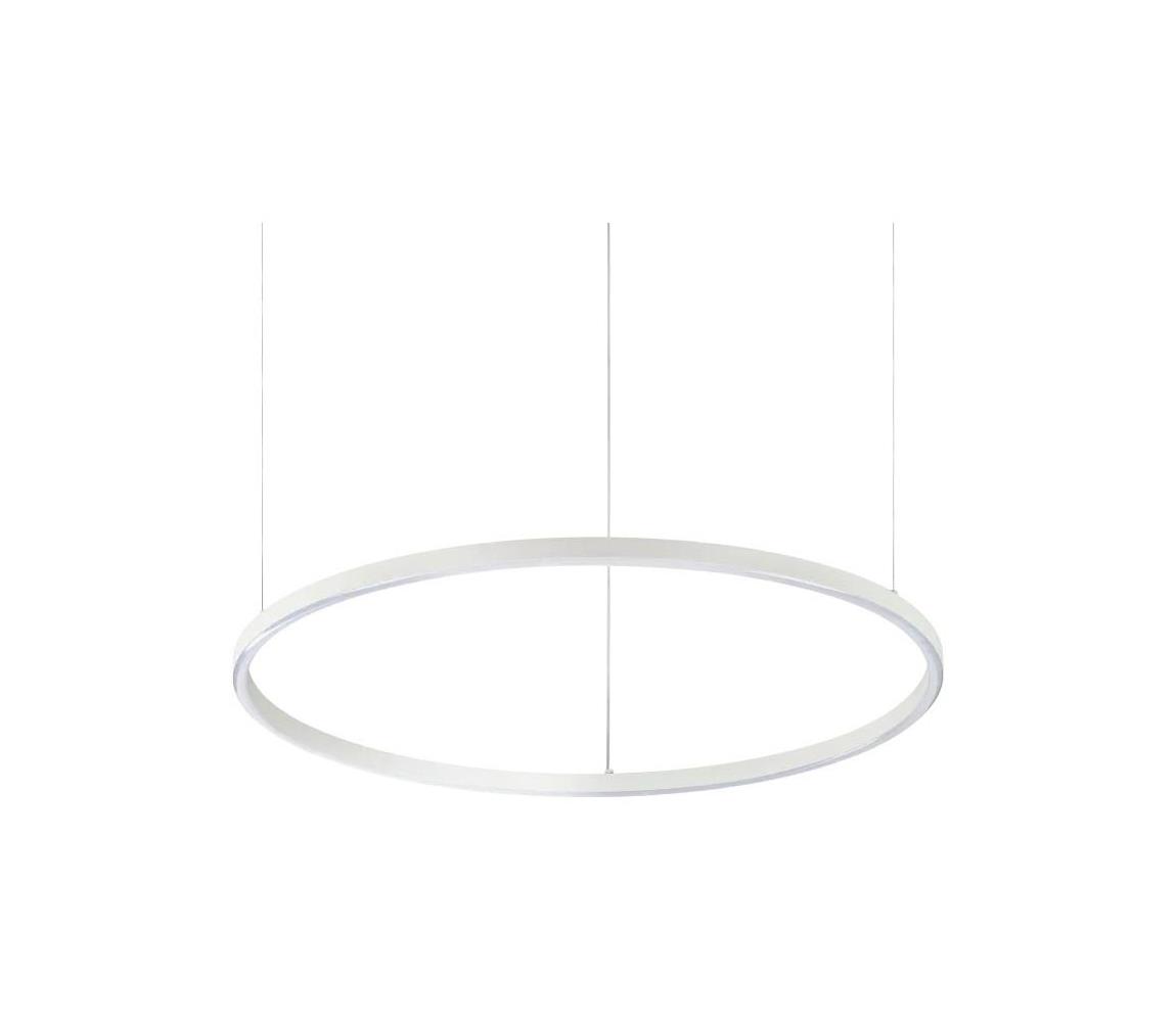 Ideal Lux - LED Lustr na lanku ORACLE SLIM LED/37W/230V 2700K pr. 70 cm bílá 342054