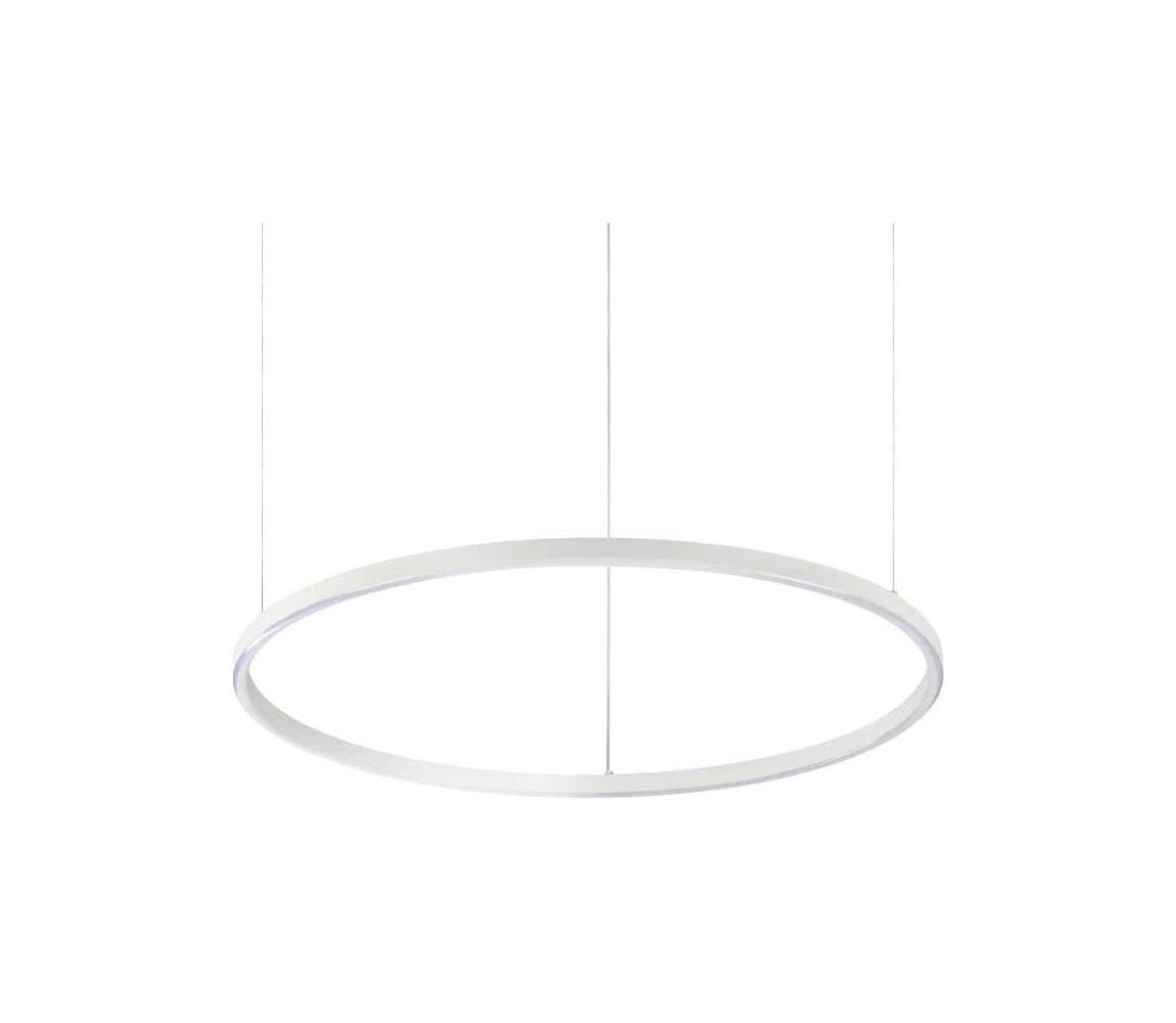 Ideal Lux - LED Lustr na lanku ORACLE SLIM LED/40W/230V 3000K pr. 70 cm bílá 304403