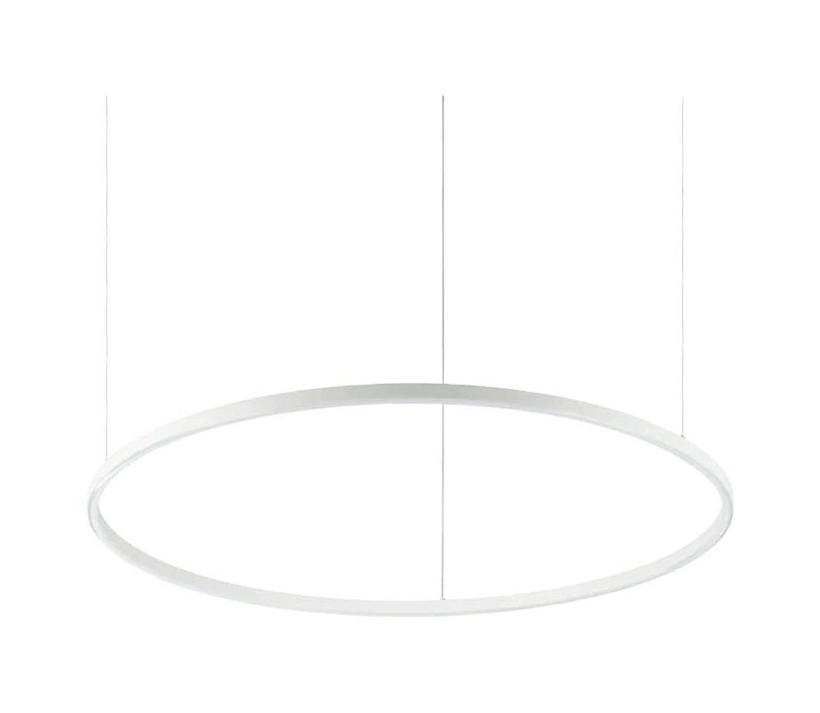 Ideal Lux - LED Lustr na lanku ORACLE SLIM LED/42W/230V 3000K pr. 90 cm bílá 304434