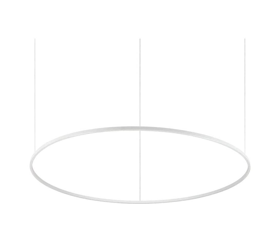 Ideal Lux - LED Lustr na lanku ORACLE SLIM LED/83W/230V 4000K pr. 150 cm bílá 285078