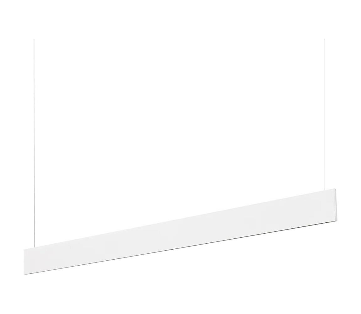 Ideal Lux - LED Lustr na lanku STEEL LED/24W/230V 3000K CRI 90 120 cm bílá 368795