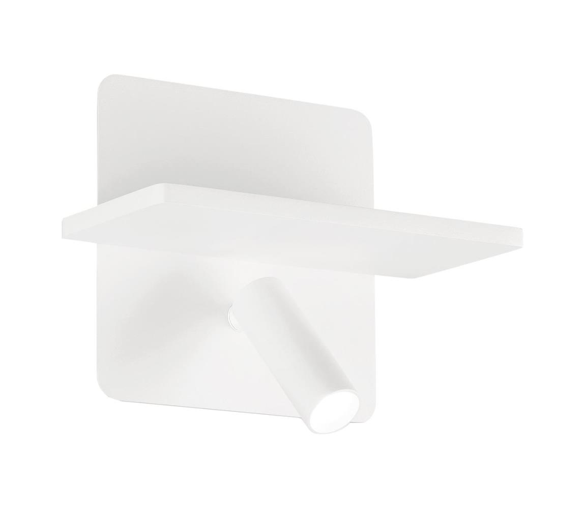 Ideal Lux - LED Nástěnné bodové svítidlo PIANO LED/10W/230V CRI 90 USB bílá 287317